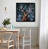 Poster, Deer, 40 x 40 см, Canvas on frame, Animals