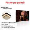 Poster - Young girl, 90 x 60 см, Framed poster, Different