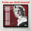 Poster - Marilyn Monroe pe copertă, 40 x 40 см, Panza pe cadru, Persoane Celebre
