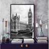 Постер - Национальные символы Великобритании, 60 x 90 см, Постер на Стекле в раме, Города и Карты