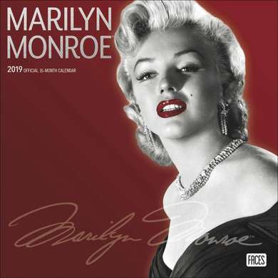 Poster - Marilyn Monroe pe copertă, 40 x 40 см, Panza pe cadru, Persoane Celebre