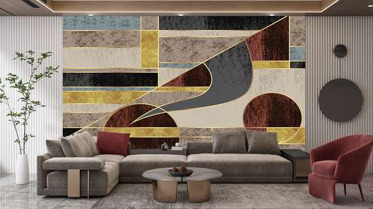 Wall mural - Multicolored geometric elements