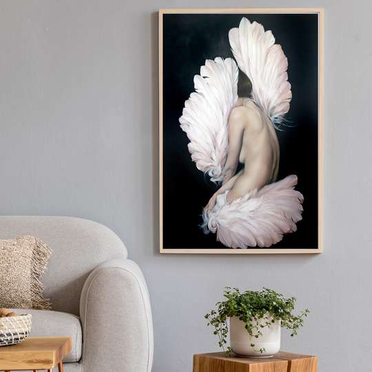 Framed Painting - in Feathers, 50 x 75 см