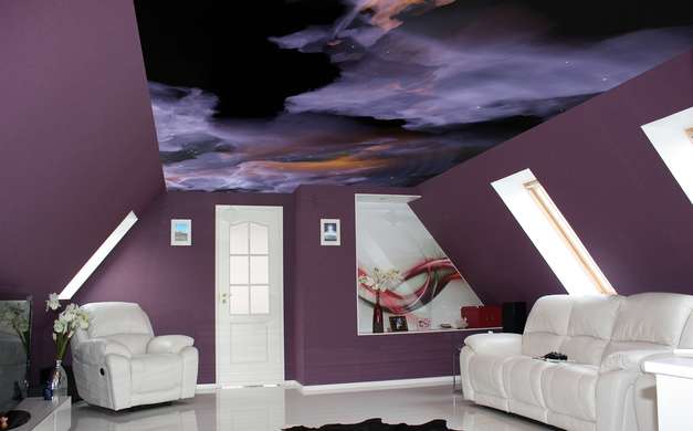 Wall Mural - Night sky with stars