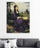 Poster - Lady, 30 x 45 см, Canvas on frame, Art