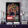 Poster - Eroii din Marvel, 60 x 90 см, Poster inramat pe sticla