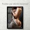Poster Lightly Nude, 30 x 45 см, Canvas on frame, Nude