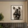 Poster - NUDE African, 30 x 45 см, Panza pe cadru, Nude