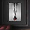 Poster - Woman Legs, 60 x 90 см, Framed poster on glass, Nude