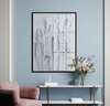 Poster - Gray plants, 30 x 45 см, Canvas on frame, Botanical