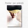 Poster - Covert Look 2, 60 x 90 см, Framed poster on glass