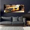 Poster - Golden Mercedes, 60 x 30 см, Canvas on frame