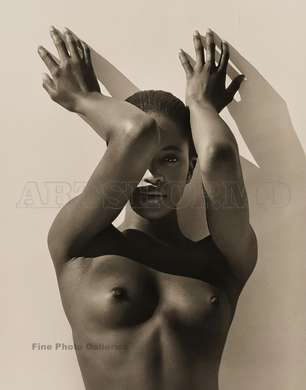 Poster - NUDE African, 30 x 45 см, Panza pe cadru, Nude