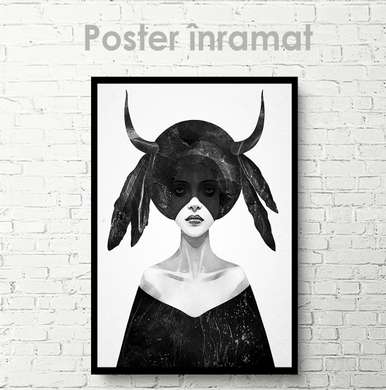 Poster - Maleficent, 30 x 45 см, Canvas on frame