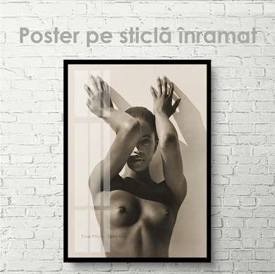 Poster - NUDE African, 30 x 45 см, Panza pe cadru, Nude