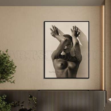 Poster - NUDE African, 30 x 45 см, Panza pe cadru, Nude