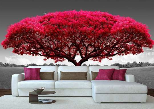 Фотообои - Розовое дерево.