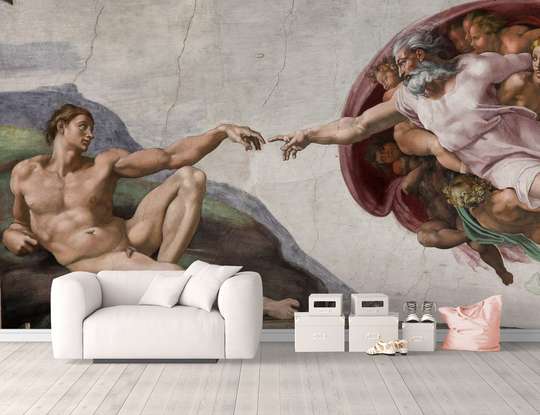 Wall Mural - Michelangelo and the Sistine Chapel