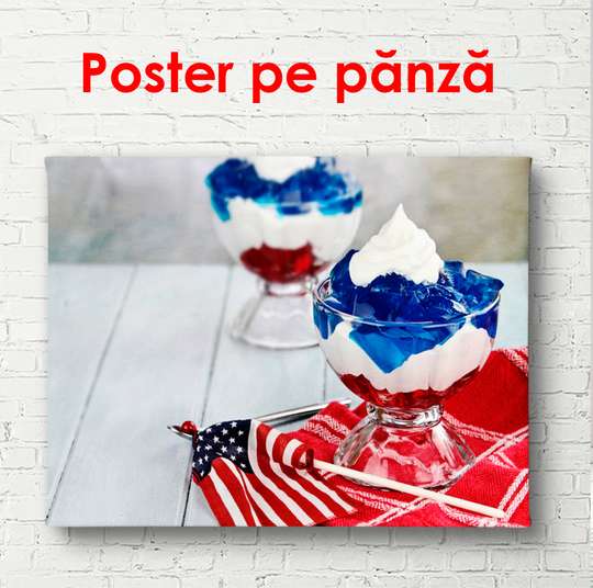 Poster - American sweets 2, 90 x 60 см, Framed poster