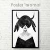 Poster - Maleficent, 60 x 90 см, Framed poster on glass