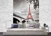 Wall Mural - Eiffel Tower in black and white