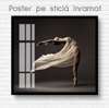 Poster - The Dance, 100 x 100 см, Framed poster on glass