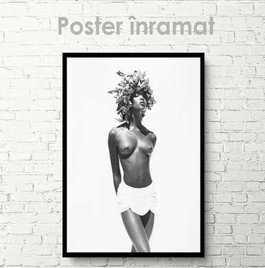 Poster - Corp frumos, 30 x 45 см, Panza pe cadru, Nude
