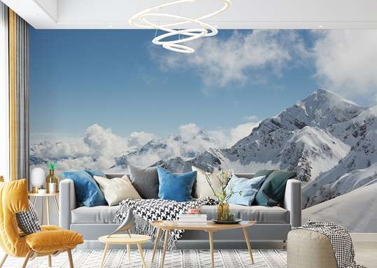Wall mural - Mountains in winter