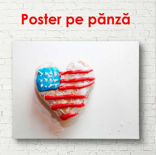Poster - American sweet, 90 x 60 см, Framed poster