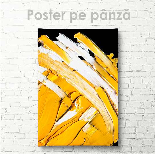 Poster - Abstracție colorată, 30 x 45 см, Panza pe cadru, Abstracție