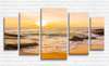 Modular picture, Sunset over the sea, 108 х 60