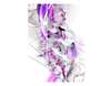 Screen - Orchid on an abstract background, 7