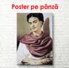 Poster - Frida Kahlo, 60 x 90 см, Poster înrămat, Persoane Celebre