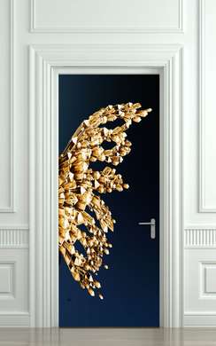 3Д наклейка на дверь, Крыло, 60 x 90cm