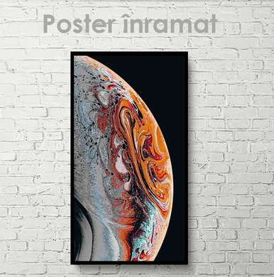 Poster - Jupiter, 45 x 90 см, Framed poster on glass
