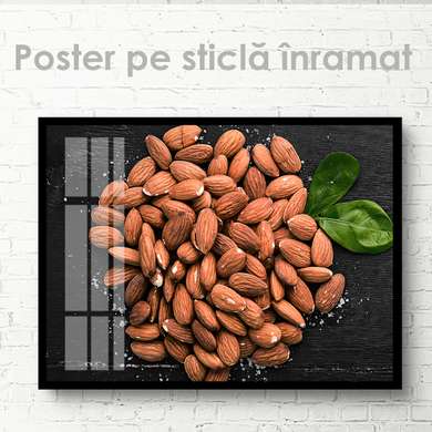 Poster - Almond, 45 x 30 см, Canvas on frame