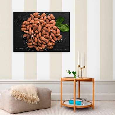 Poster - Almond, 45 x 30 см, Canvas on frame