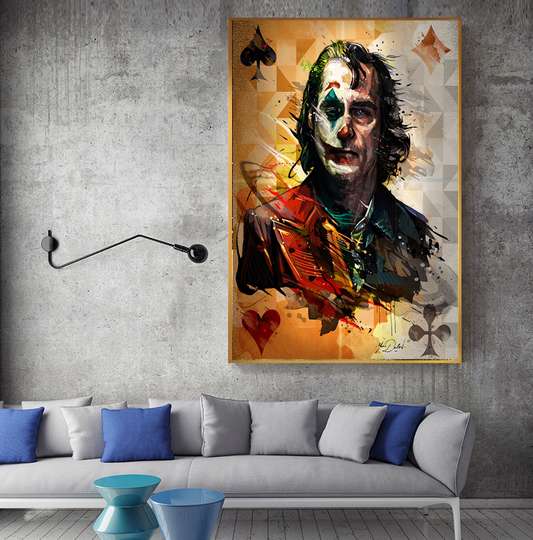 Картина в Раме - Джокер, 50 x 75 см