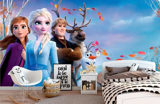 Fototapet - Personaje de desene animate Frozen