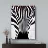 Poster - Zebra, 60 x 90 см, Poster inramat pe sticla, Animale