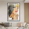 Poster - The girl of my dreams, 60 x 90 см, Framed poster on glass, Famous People