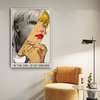 Poster - The girl of my dreams, 60 x 90 см, Framed poster on glass, Famous People