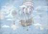 Nursery Wall Mural - Retro airships