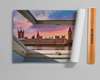 Stickere pentru pereți - Fereastra 3D cu vedere spre Londra, Imitarea Ferestrei, 130 х 85