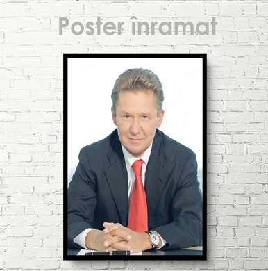 Poster - Alexey Miller, 60 x 90 см, Framed poster on glass, Famous People