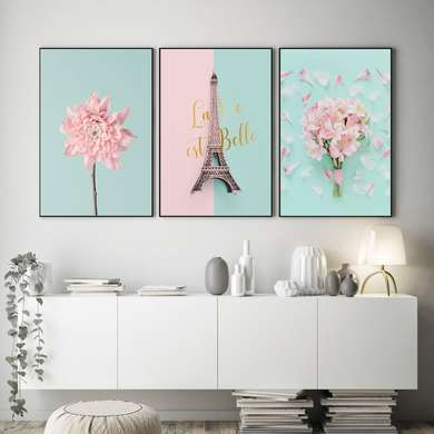 Poster - Contemporary art, 30 x 45 см, Canvas on frame, Sets