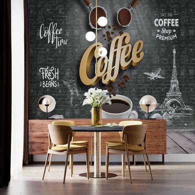 Wall Mural - Coffee in Paris
