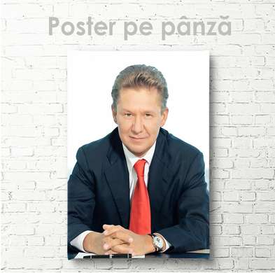 Poster - Alexey Miller, 60 x 90 см, Framed poster on glass, Famous People