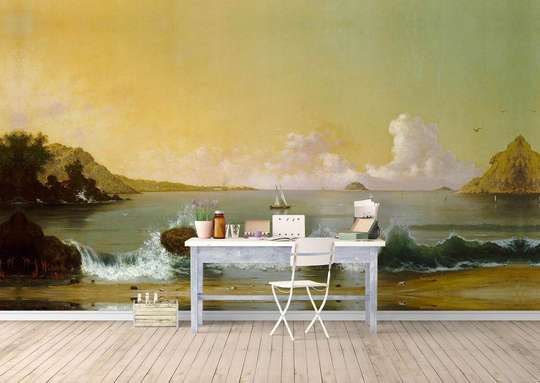 Wall Mural - Boats in the sea