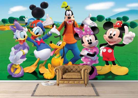 Wall Mural - Friends of Mickey Mouse